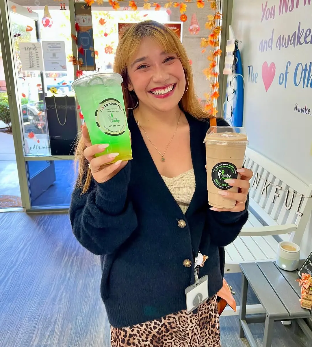 Customers enjoying Balance drinks